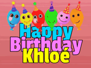 Happy Birthday Khloe GIF
