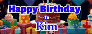 Happy Birthday Kim GIF