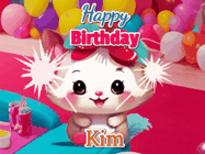 Happy Birthday Kim GIF