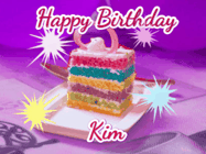 Happy Birthday Kim GIF