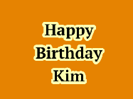 Happy Birthday Kim GIF
