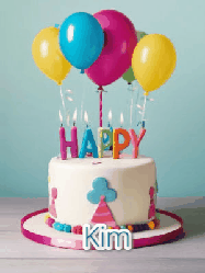 Happy Birthday Kim GIF