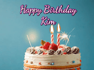 Happy Birthday Kim GIF