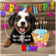 Happy Birthday Kim GIF