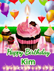 Happy Birthday Kim GIF