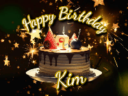 Happy Birthday Kim GIF