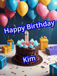 Happy Birthday Kim GIF