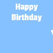 Happy Birthday Kimberly GIF: A silly animated Happy Birthday GIF with a smiling emoji rolling into scene and leaving behind a birthday cake.