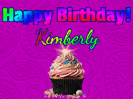 Happy Birthday Kimberly GIF
