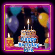 Happy Birthday Kirk GIF