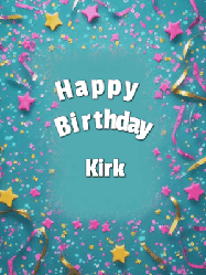 Happy Birthday Kirk GIF