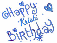 Happy Birthday Kristi GIF