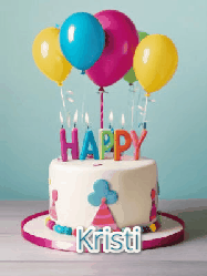 Happy Birthday Kristi GIF