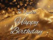 Happy Birthday Kristie GIF