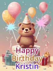 Happy Birthday Kristin GIF