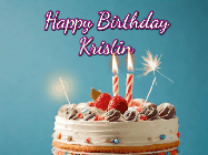 Happy Birthday Kristin GIF