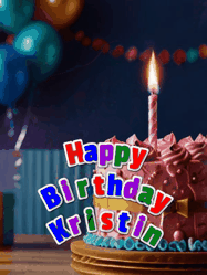Happy Birthday Kristin GIF