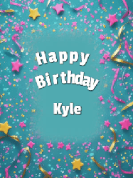Happy Birthday Kyle GIF
