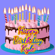 Happy Birthday Kyle GIF