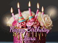 Happy Birthday Lara GIF