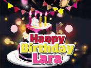 Happy Birthday Lara GIF
