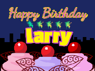 Happy Birthday Larry GIF