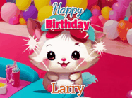 Happy Birthday Larry GIF