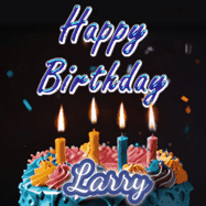 Happy Birthday Larry GIF