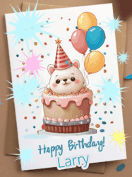 Happy Birthday Larry GIF