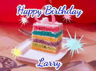 Happy Birthday Larry GIF