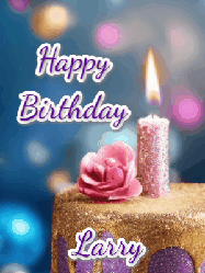 Happy Birthday Larry GIF