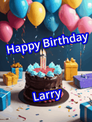 Happy Birthday Larry GIF