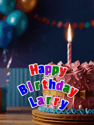 Happy Birthday Larry GIF