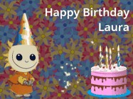 Happy Birthday Laura GIF