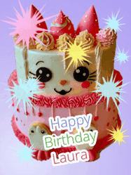 Happy Birthday Laura GIF