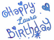 Happy Birthday Laura GIF
