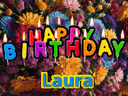 Happy Birthday Laura GIF