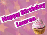 Happy Birthday Lauren GIF