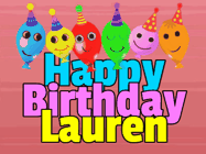 Happy Birthday Lauren GIF