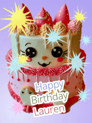 Happy Birthday Lauren GIF