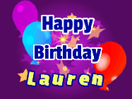 Happy Birthday Lauren GIFs