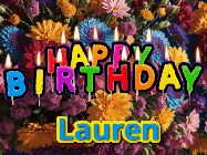 Happy Birthday Lauren GIF