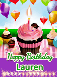 Happy Birthday Lauren GIF