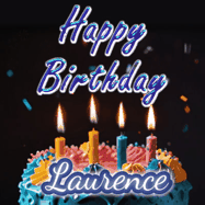 Happy Birthday Laurence GIF