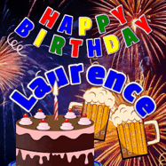 Happy Birthday Laurence GIF