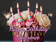 Happy Birthday Laurence GIF