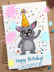 Happy Birthday Laurence GIF