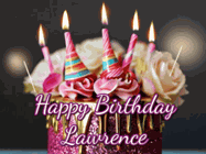 Happy Birthday Lawrence GIF