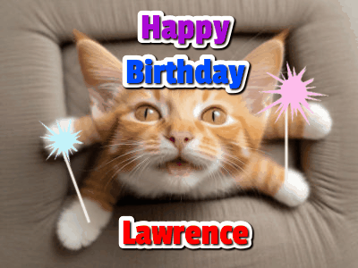Happy Birthday Lawrence GIF 35