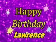 Happy Birthday Lawrence Gifs